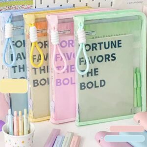 TRANSPARENT DOCUMENT HOLDER WITH CLIP