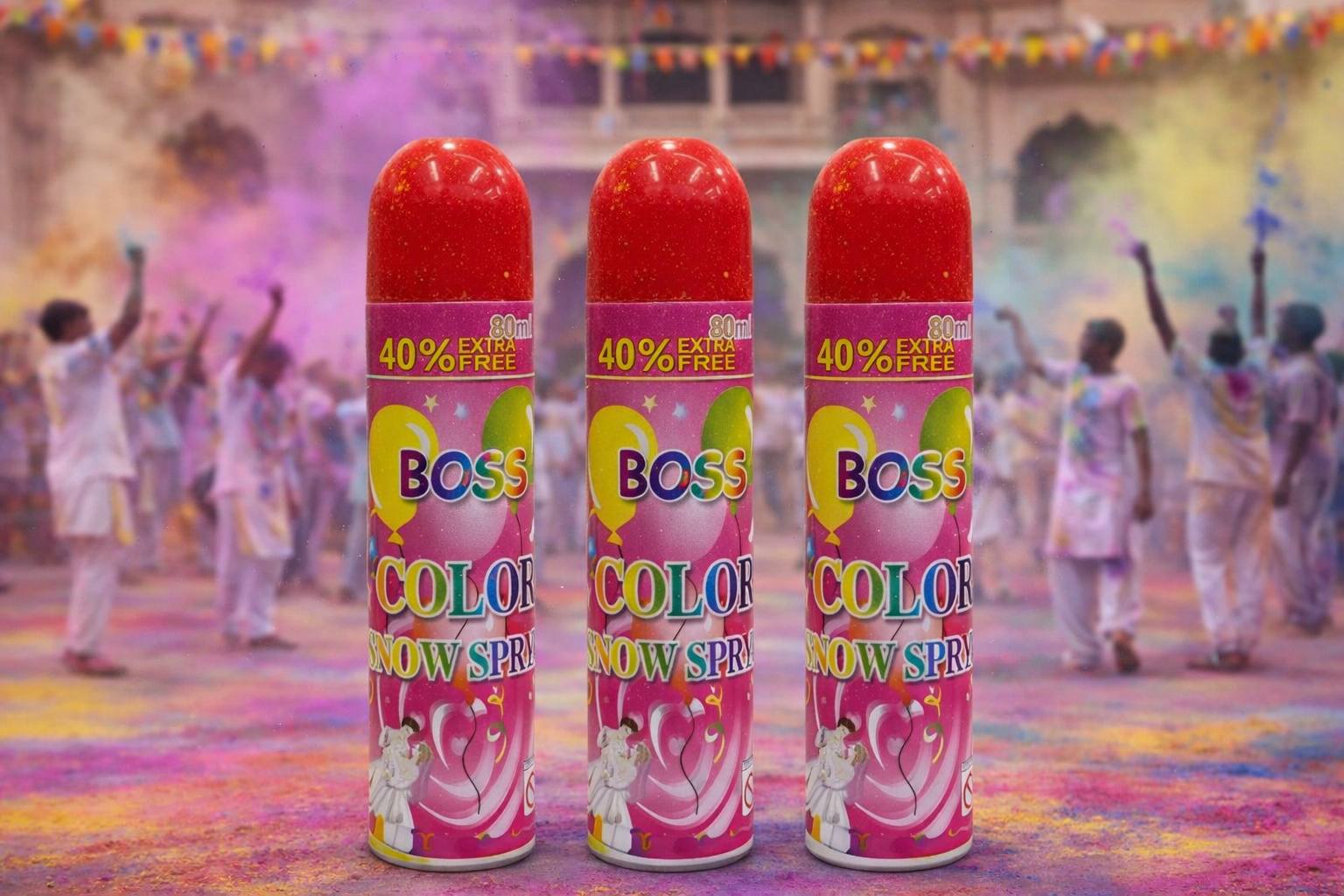 Color Snow Spray (Imported) 80 ml