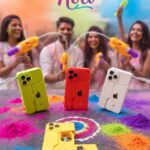 iPhone Shape Holi Pichkari