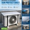 Waakart 8 MM Universal AC Outdoor Sun Protection Sheet