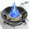 Portable Black Gas Stove Ring (Imported)