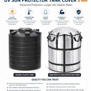 Whaakart Magic Water Tank Cover (For 1000Ltr Tank) 8mm