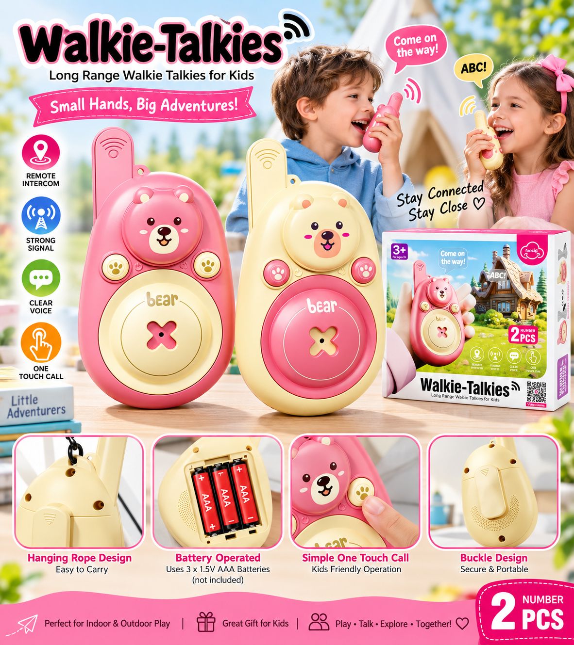 Walkie Talkie (Pair) (2)